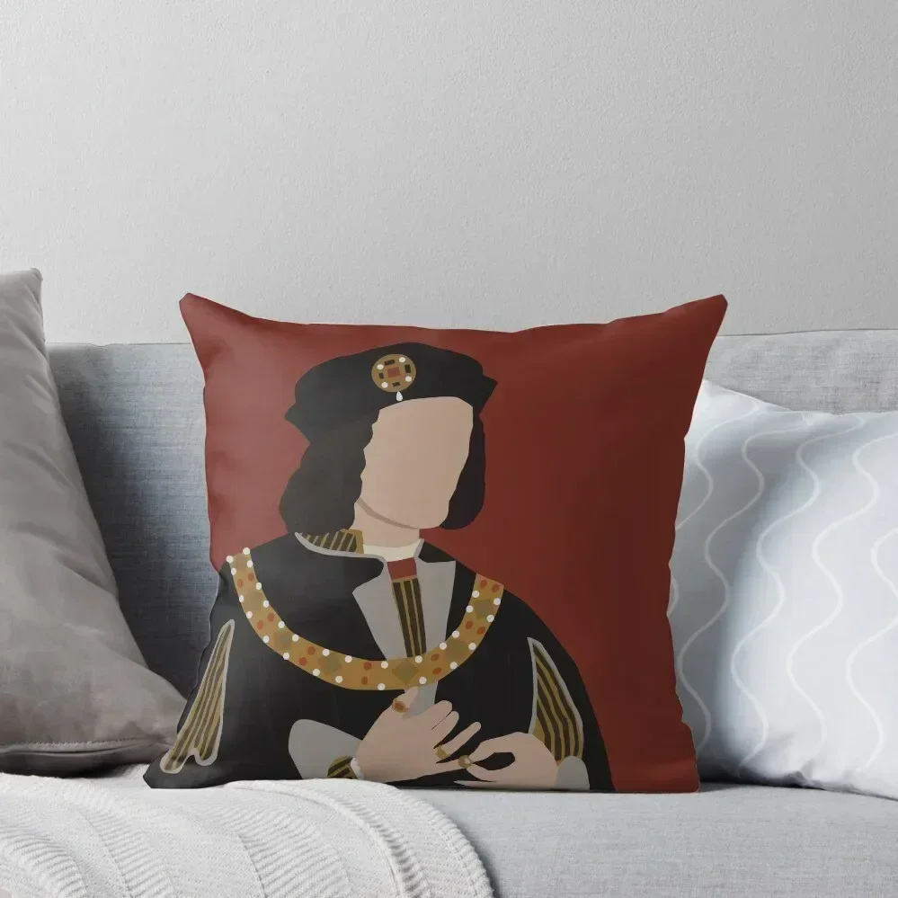 Richard III Throw Pillow Pillows Aesthetic Luxury Cushion Cover pillow