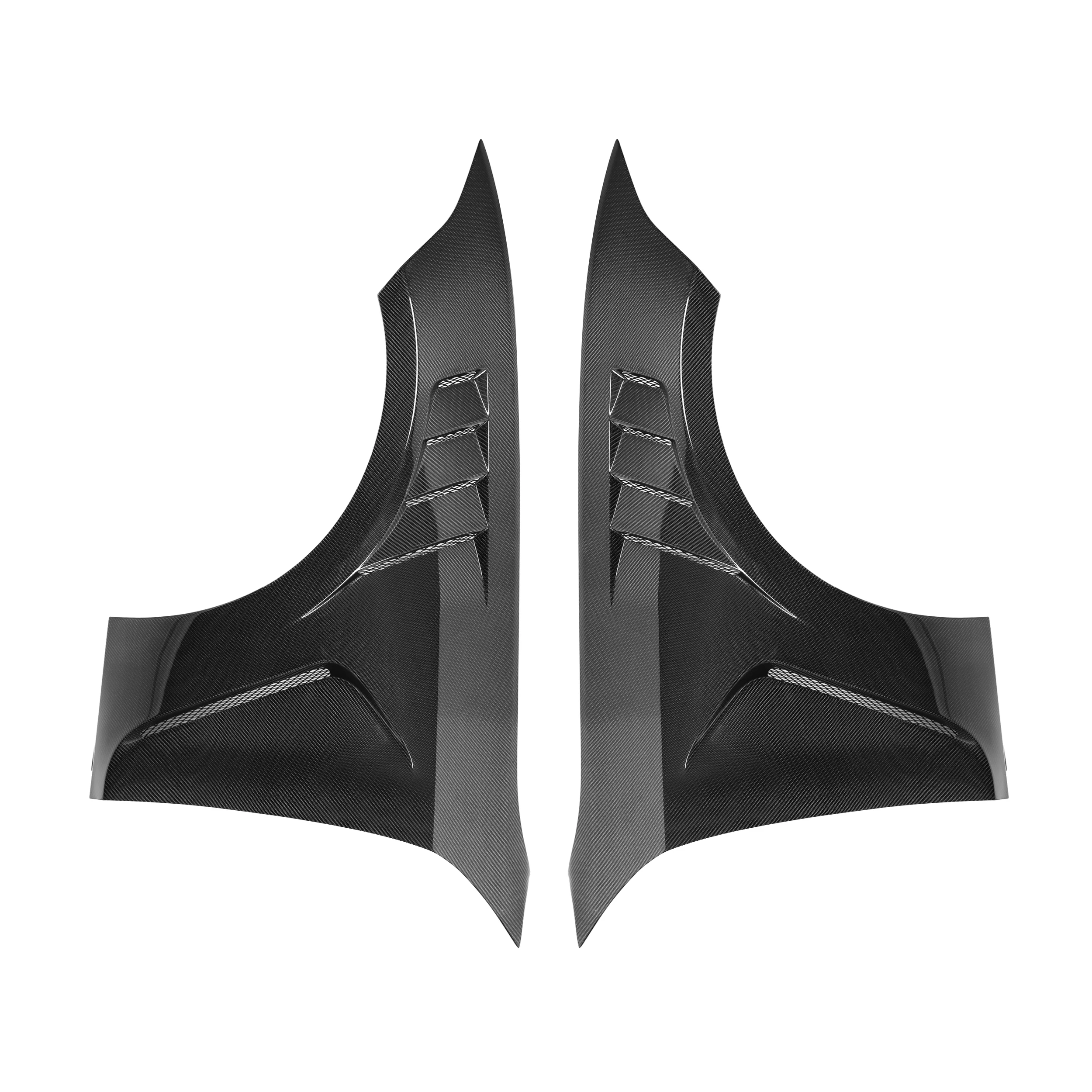 

Real Carbon Fiber Front Side Fender Trims VE Style for BMW 3 Series G20 2020+ G20 Fender Trims