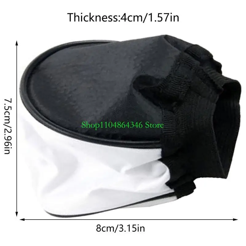 5asd Soft Camera Flash Diffusore Soft Box Softbox Flash Bounce Diffusore Caps per Speedlight