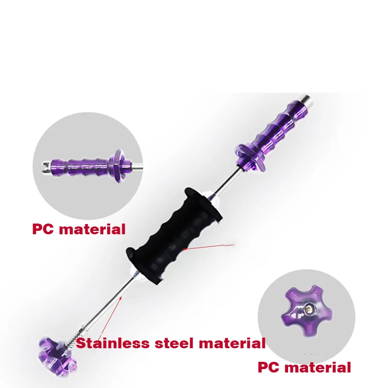 new type of automotive sheet metal dent repair tool that does not require sheet metal spray painting or PC puller dent repair