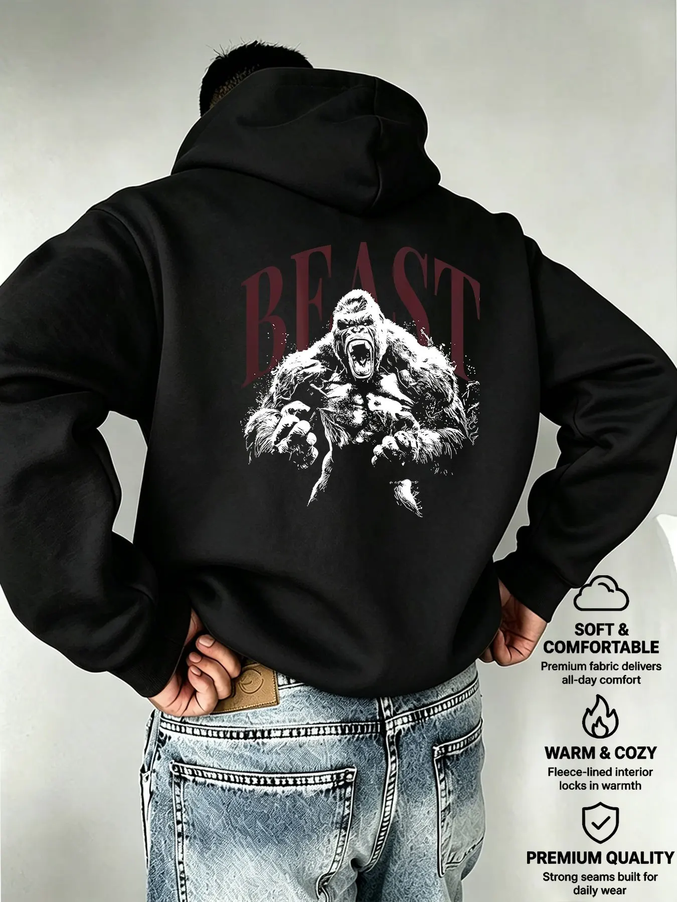 Men's Hooded Sweatshirt – 