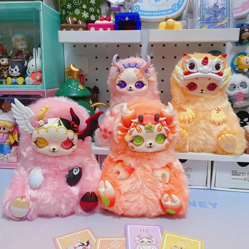 

Новая серия MoBoSTAR «Двенадцать созвездий», теплая звезда, модная слепая коробка, милая кукла, подвеска, украшение, детский подарок на день рождения