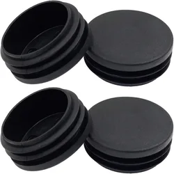 10 Stuks Ronde Plastic Plug Blanking Einddop Buis Plug Stop Stop Insert Stop Voor Stoel Been Pijp Afwerking 45Mm (1 3/4 Inch