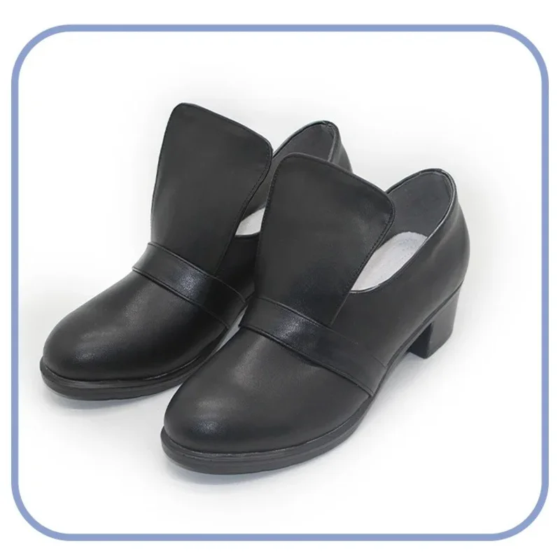 

25COSGame Twisted Wonderland Rollo Flamme, обувь для косплея, обувь из искусственной кожи, реквизит для косплея, ботинки на Хэллоуин, индивидуальный заказ