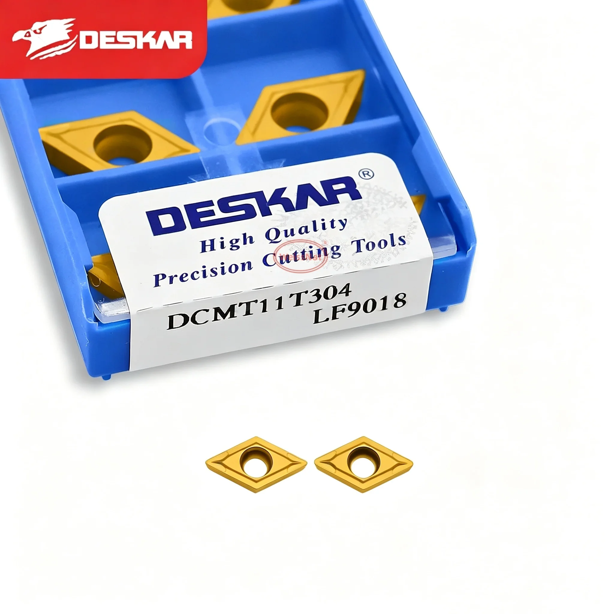 DESKAR DCMT11T308 DCMT11T304-PS MT HQ FG LF90 LF9218 LF9018 Carbide Insert DCMT Inserts