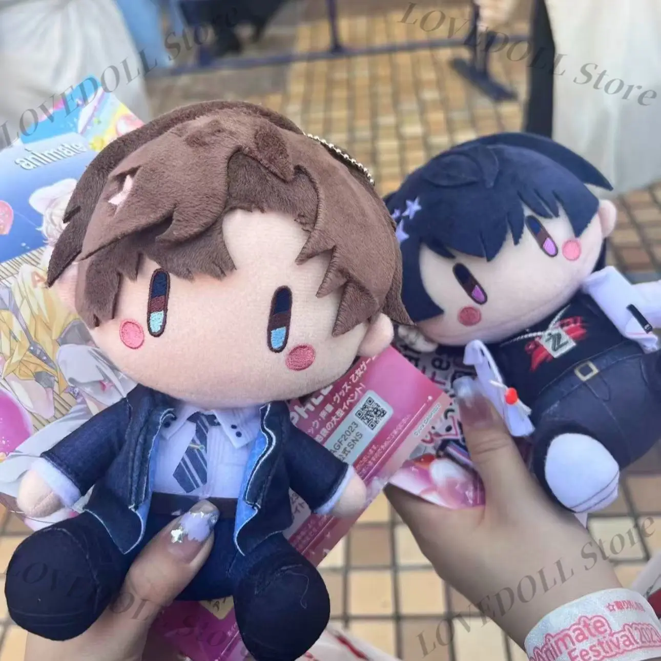 

Плюшевая кукла Артем из игры Tears of Themis, хлопковая, мультяшная, для косплея, милая модель Q-версии, сидячая поза, декор, подарок