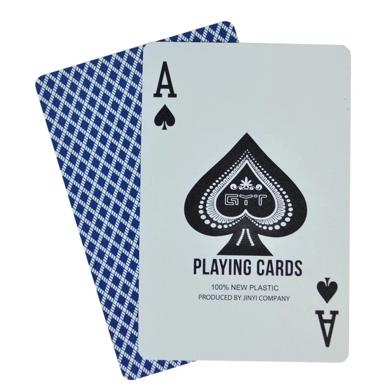 Playing Cards PVC Waterproof Playing Cards Plastic Crystal Game Ware Durable Supplies Creative Gift Practical Joke Party Gift view 3