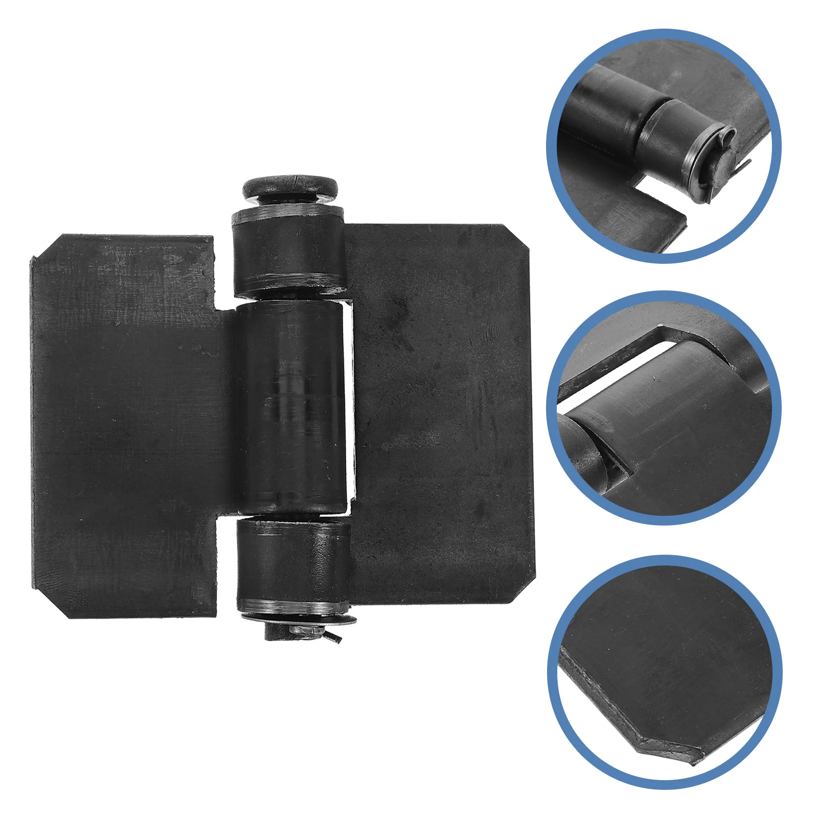 

Heavy Duty Welded Door Hinges Self Closing Spring for Automotive Compartments Exterior Gate Interior Home Pantry Basement Front