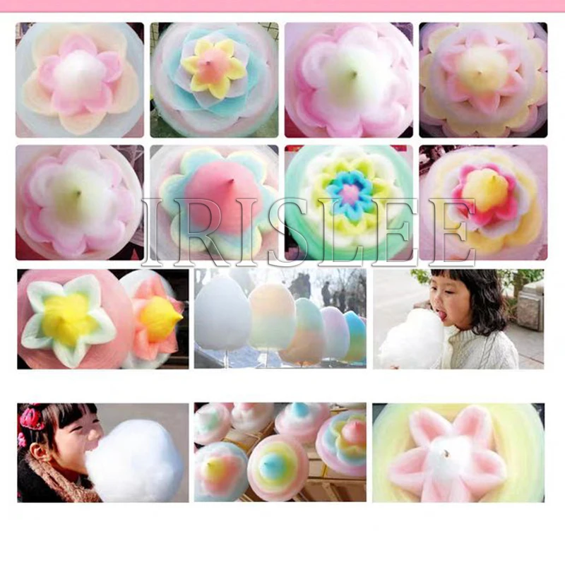 Automatic Stainless Steel Cotton Candy Machine Commercial Plug Radio Marshmallow Machine Electric Marshmallow Machine