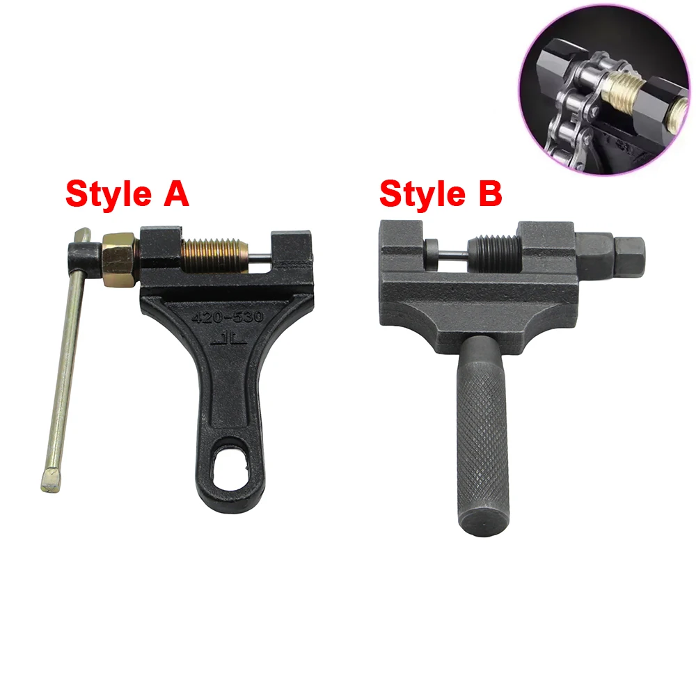 420/428/530 universal Disassembly Tool for Chains, Derailleur Tool Suitable for Motorcycles, Pit Bikes, ATVs, Karts