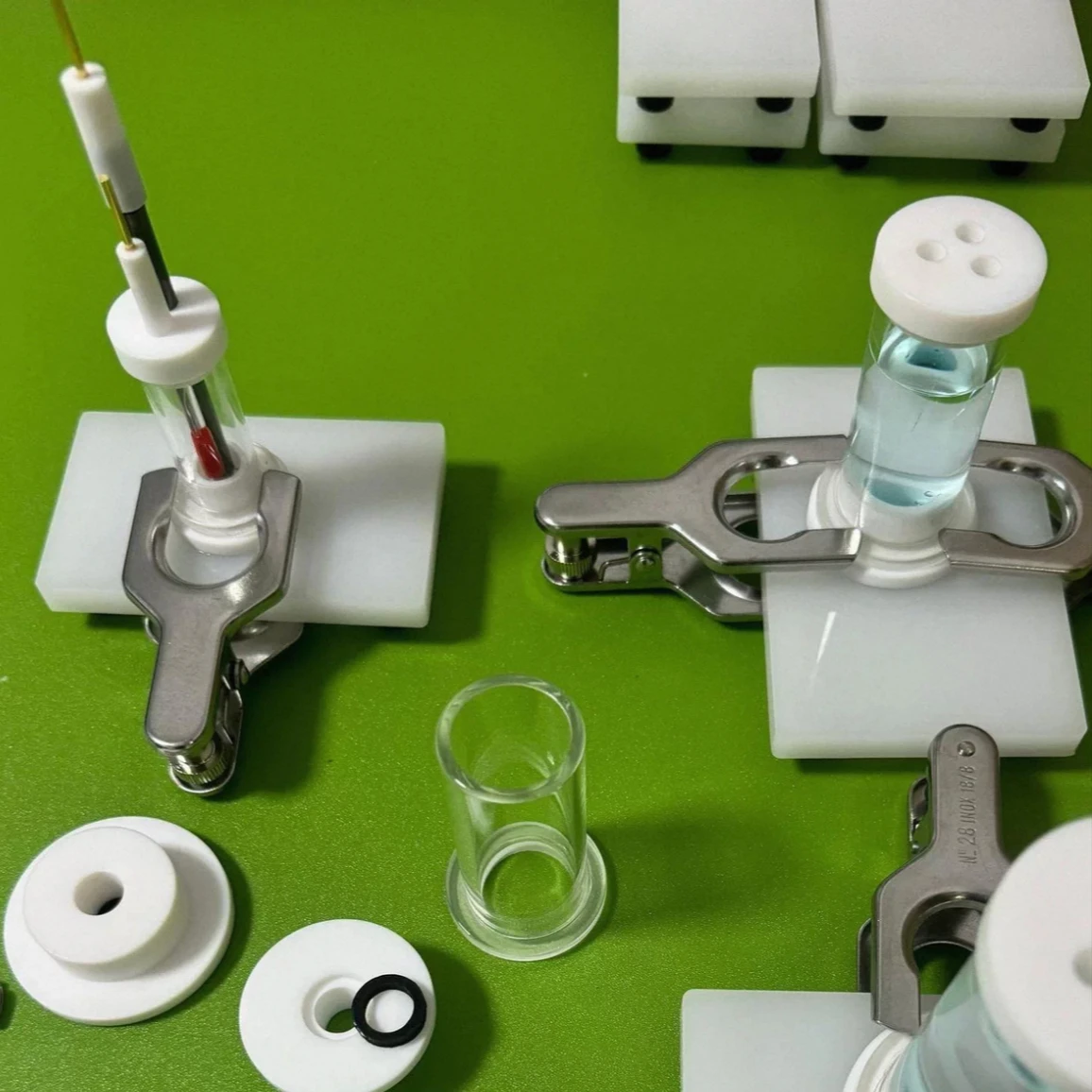 30ml/80ml coating evaluation electrolytic cell corrosion test tank exposed area 1 square centimeter (excluding electrodes)