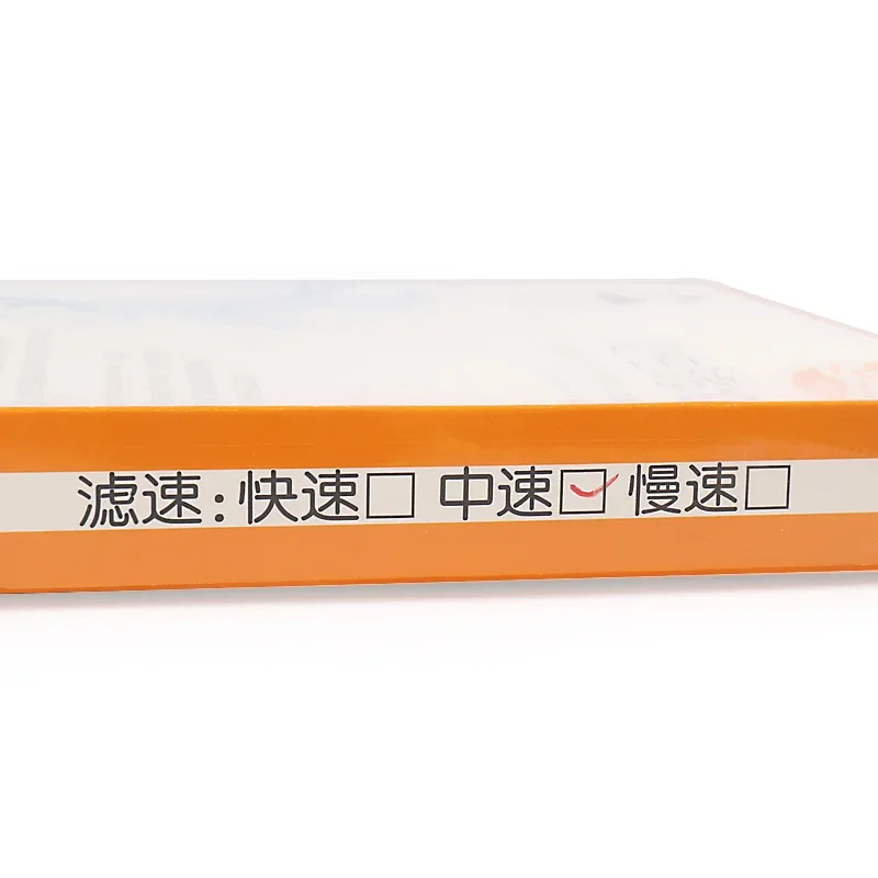100Pcs/pack Lab Cotton Fiber Qualitative Filter Paper 7cm/9cm/11cm/12.5cm/15cm/18cm with Fast/Medium/Slow Speed