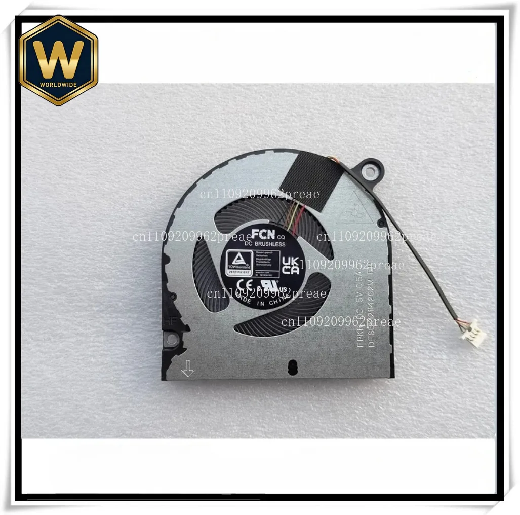 S For Acer Aspire 3 A315-59/A315-59G N22C6: New Original Laptop Cooling CPU Fan, DC5V 0.5A