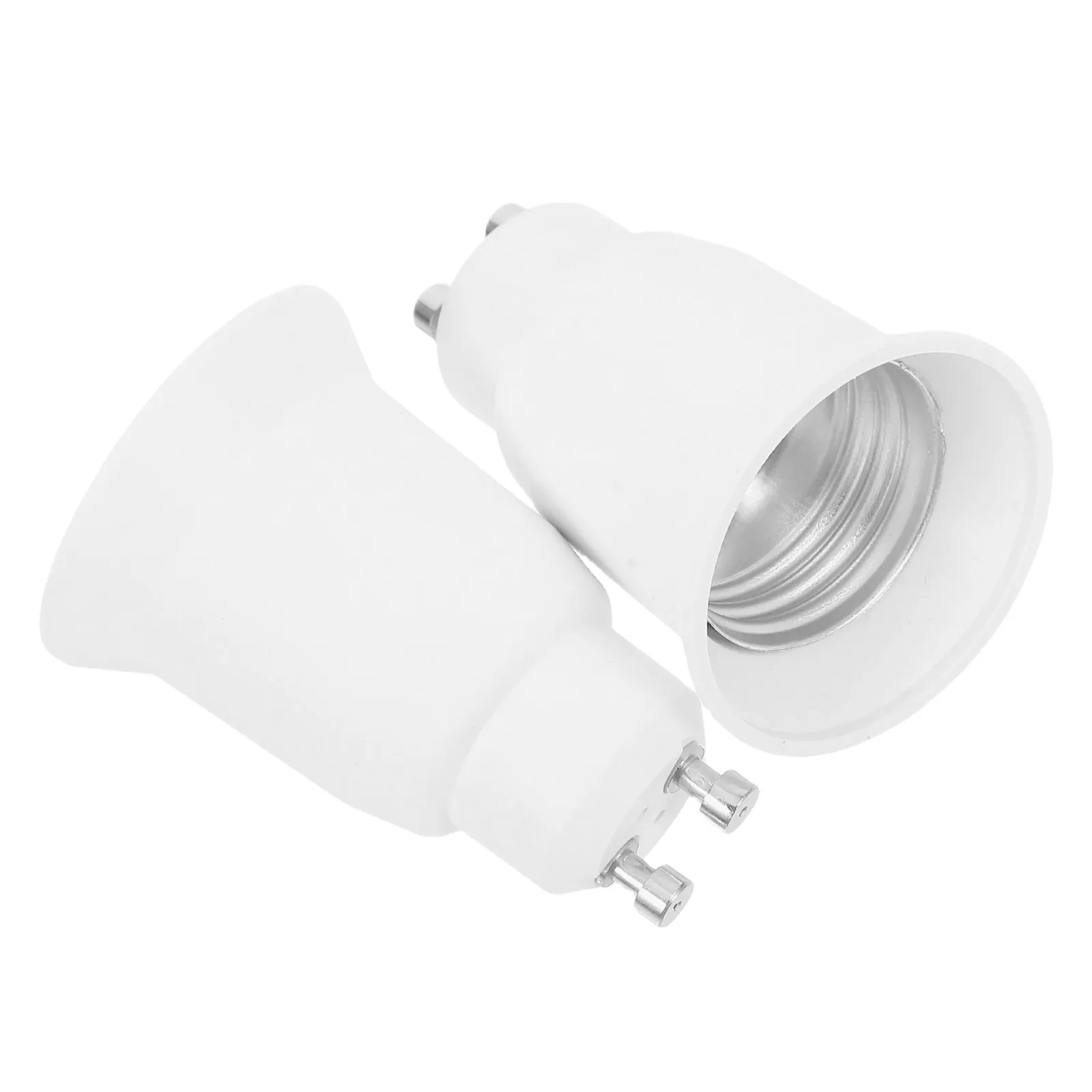 2Pcs Light Socket Converter G9 to E27 Bulb Adapter High Temperature Resistance Secure Connection for Lamp Holders