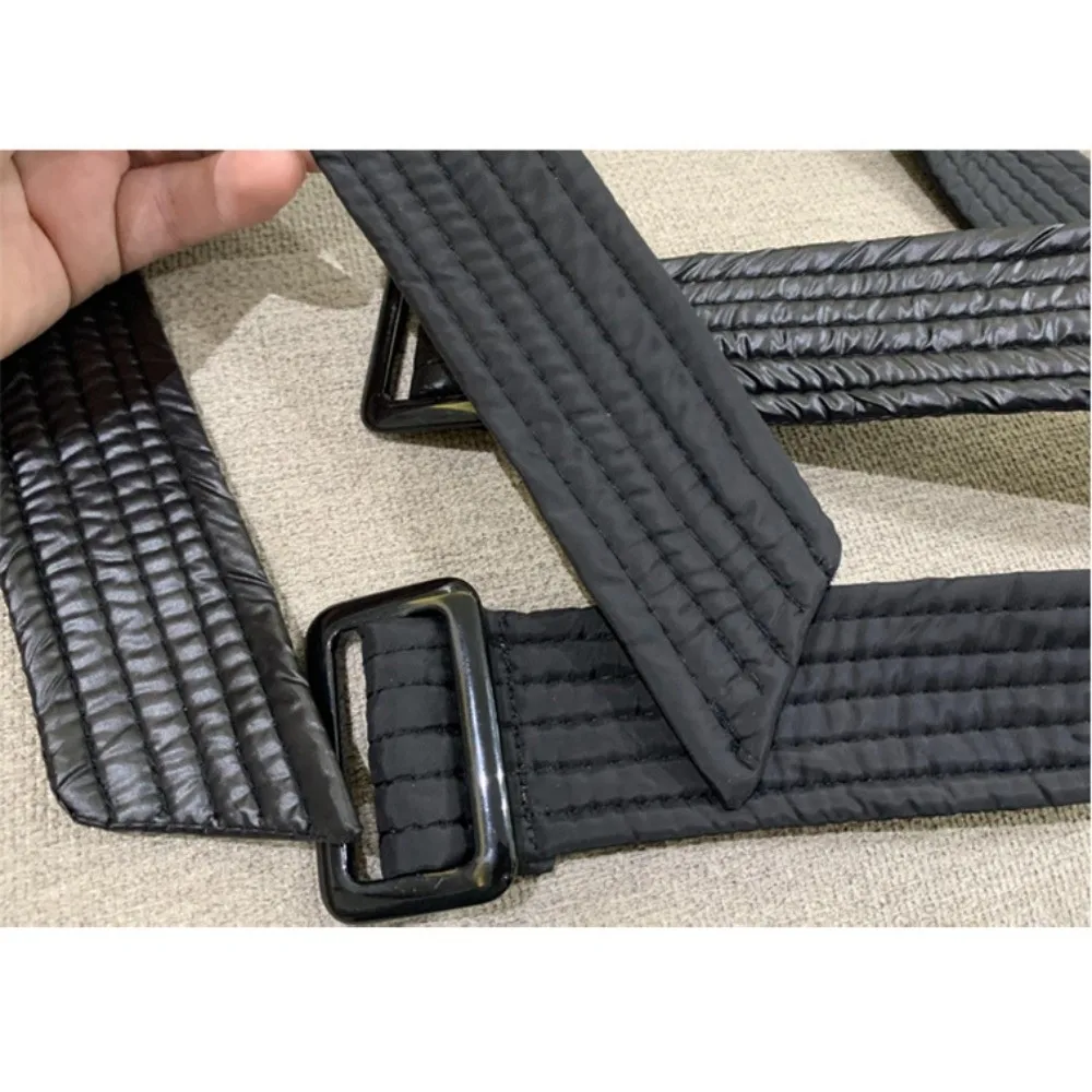 تنوعا معطف حزام خصر 4.5 سنتيمتر واسعة 170 سنتيمتر طول أسفل معطف حزام قابل للتعديل بلون أسفل سترة حزام للنساء