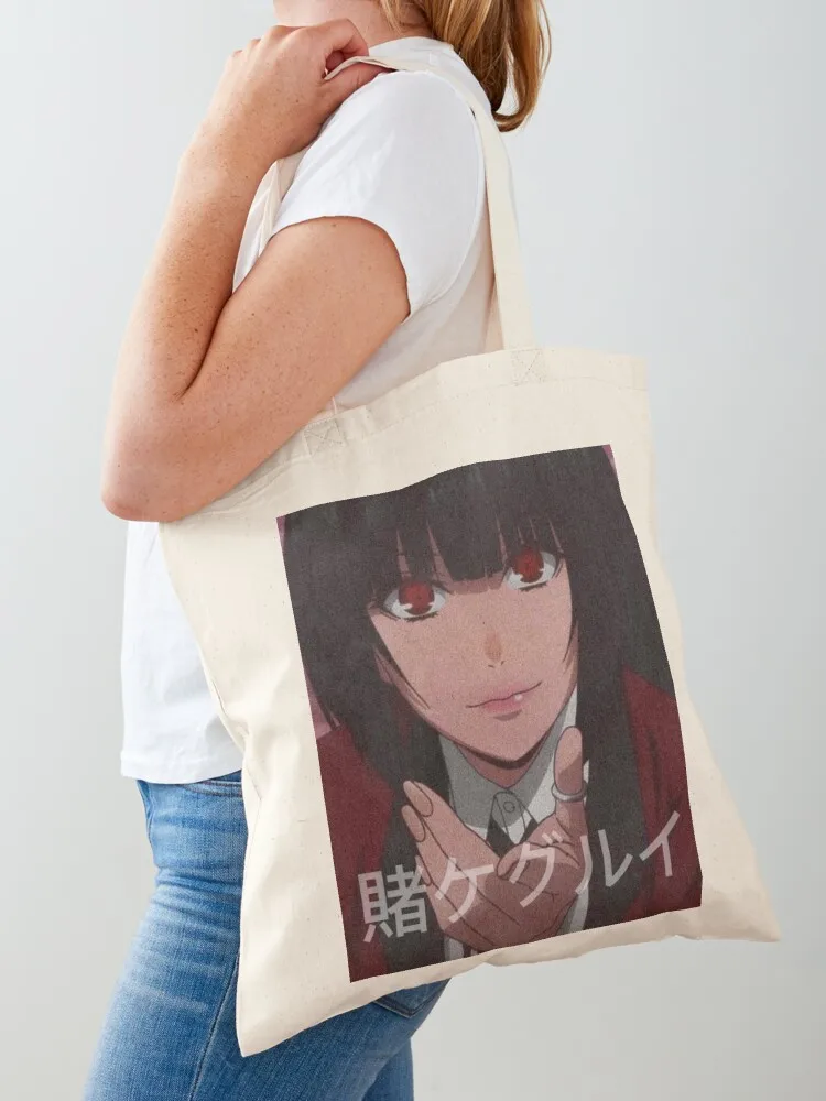 

Anime / Manga Kakegurui Yumeko Jabami Tote Bag hand bag cute tote bag Women's shopping custom canvas