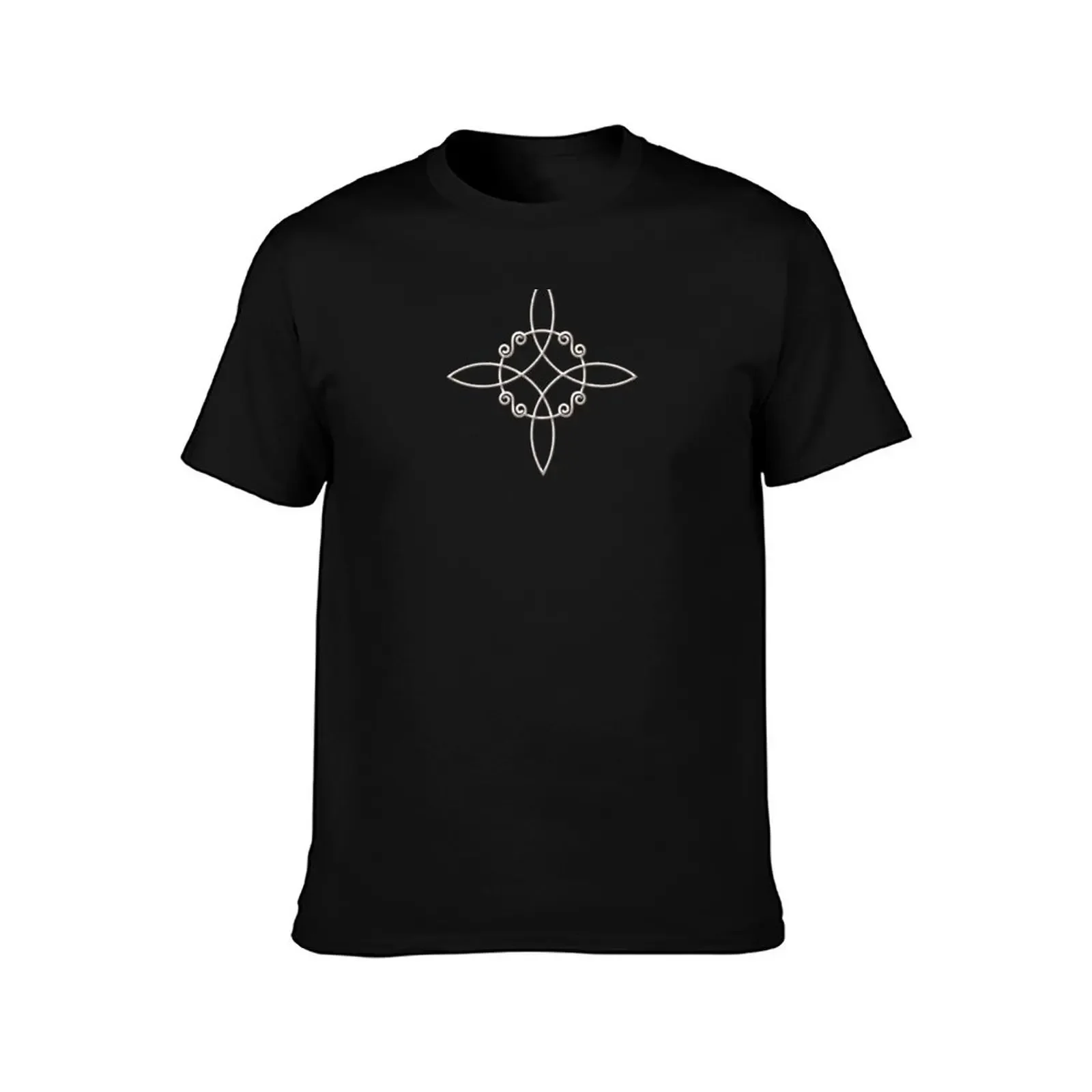 Witch's Knot, witches, node, power of 4 elements, magic, mystic, witchcraft, Wicca T-Shirt summer clothes shirts men