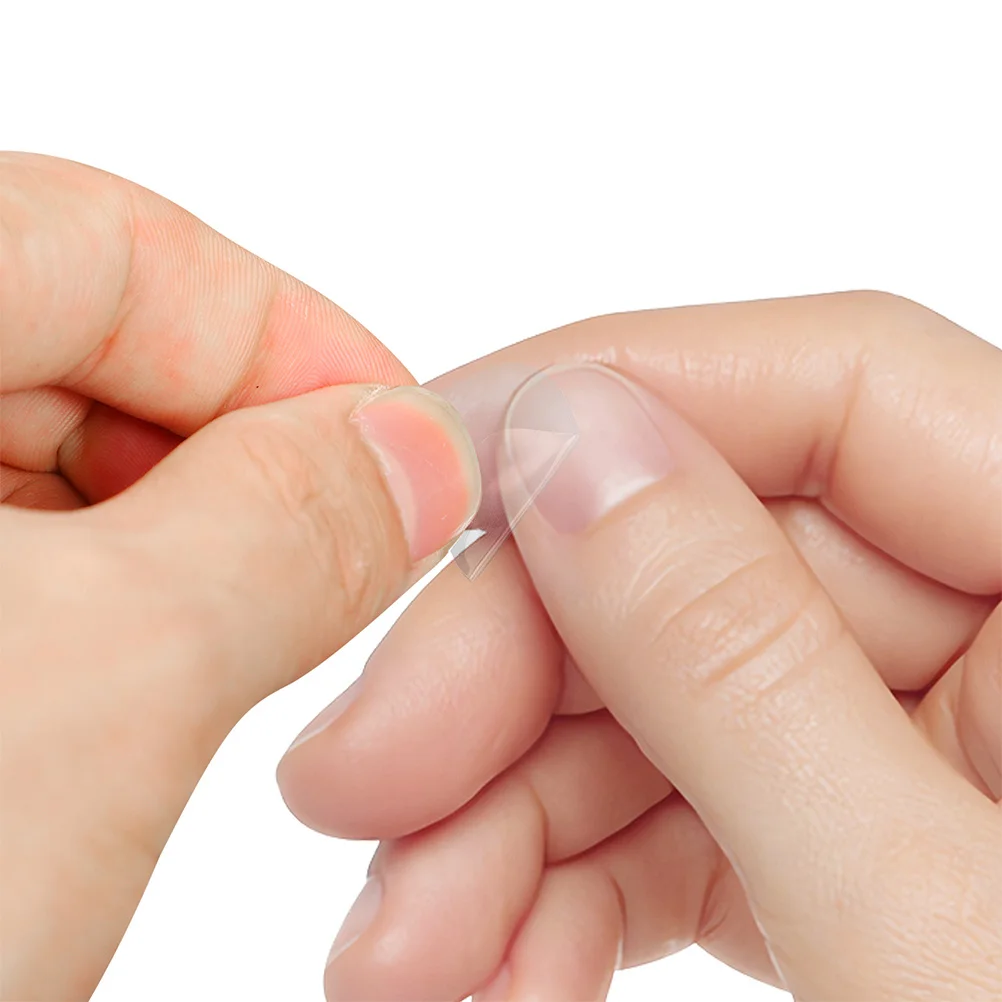 สติกเกอร์ติดเล็บลายขัดเงาสำหรับผู้หญิง แผ่นใสสำหรับตกแต่งเล็บ ป้องกันหนังกำพร้า ไม่ต้องใช้ท็อปโค้ท