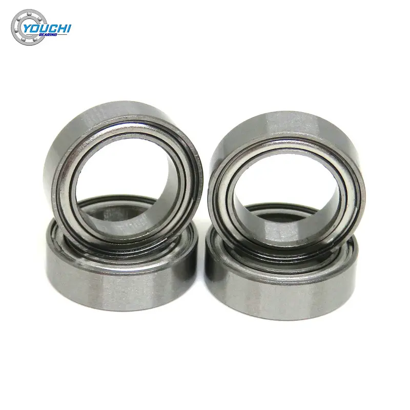 10pcs 8x12x3.5 SMR128 ZZ Hybrid Ceramic Bearing MR128 SMR128C ZZ 8*12*3.5 Ceramic Ball Bearing  L1280ZZ RC Bearing