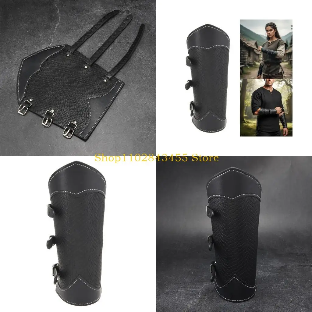 protecteur-bras-reglable-retro-49mc-1-piece-avec-accents-en-pu-vieilli-materiel-en-alliage-parfait-pour-les