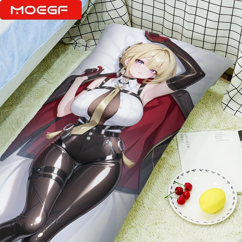 Dakimakura อะนิเมะพิมพ์สองด้านชีวิตขนาดหมอน Zenless Zone Zero Grace Howard Luciana Evelyn เครื่องนอนของขวัญ
