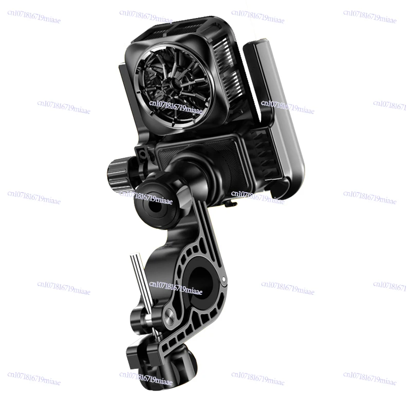 

Cycling Refrigeration Bracket, Electric Vehicle Mobile Phone Takeaway Rider Special Heat Dissipation Artifact