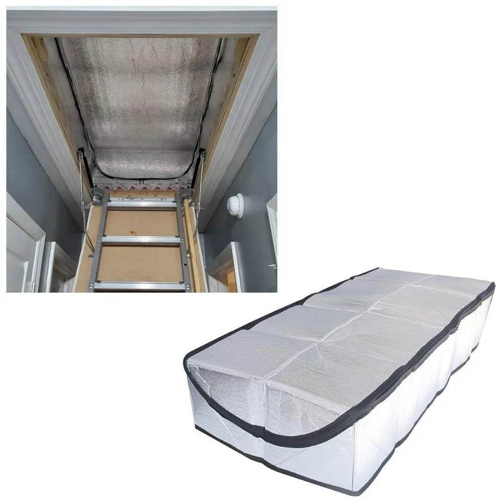 Attic Stairway Insulation Cover Energy Saving Attic Stairs Door Ladder Insulator Attic Door Insulation Cover