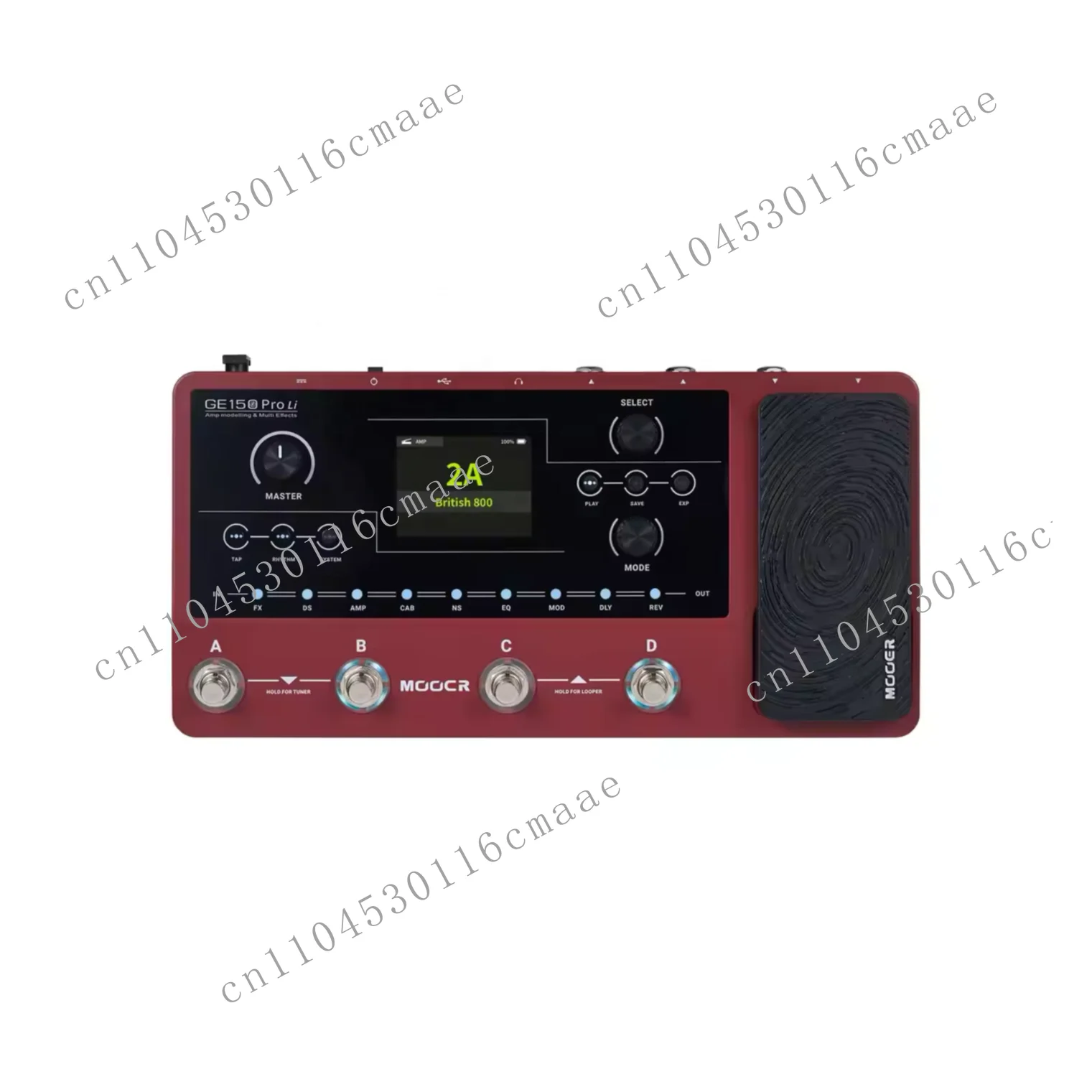GE150 Pro Li Multi Effects Processor - Guitar Pedal for Gtr, Studio to Outdoor Stage