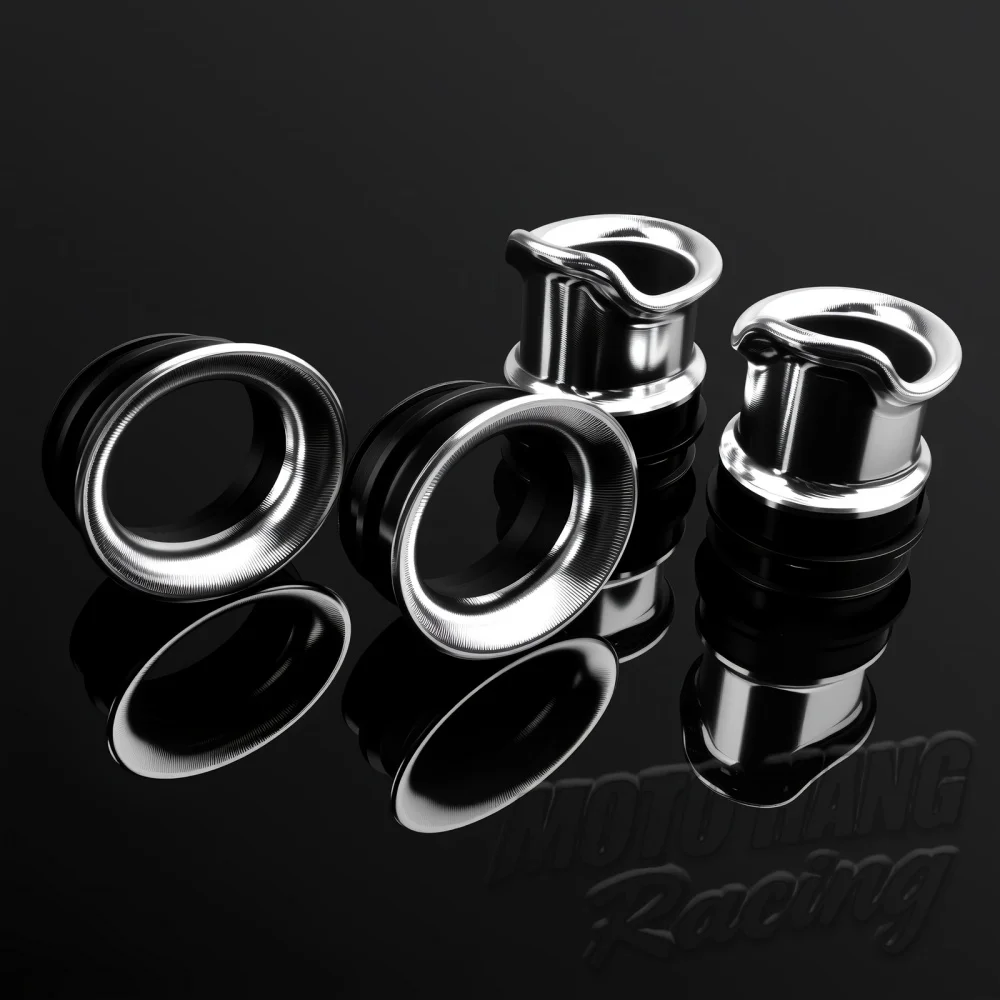 For Kawasaki ZX-6R 2009-2026 Air Intake Cup Wind High Flow Air Filter Funnel Velocity Stack Air Intake Cup Aluminum alloy