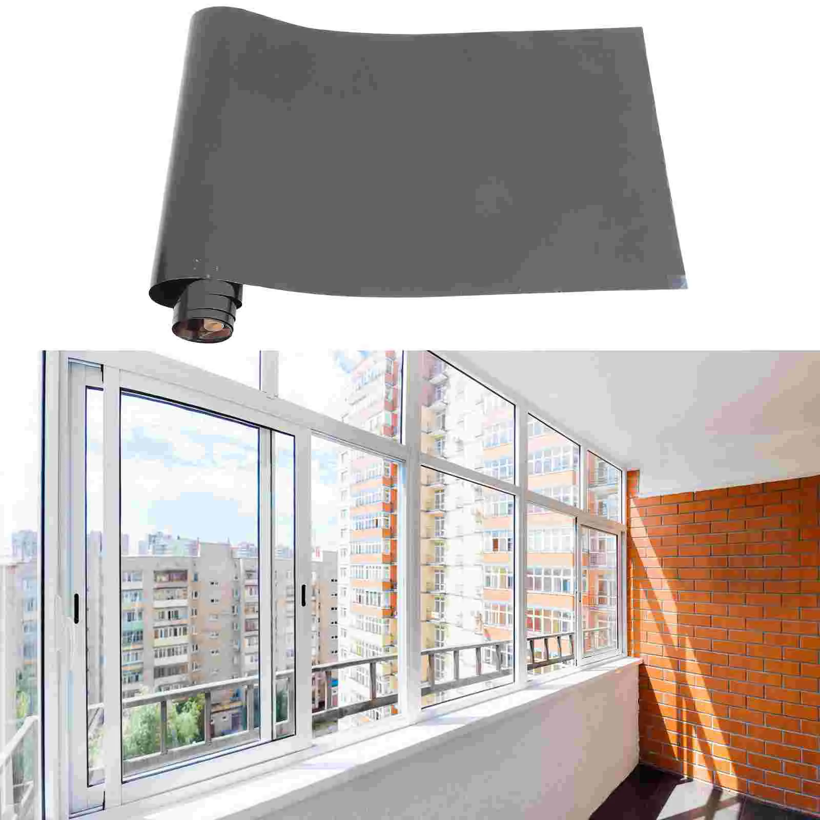 

Window Blackout Privacy Film Reflective Static Thermal Insulation Office Sticker