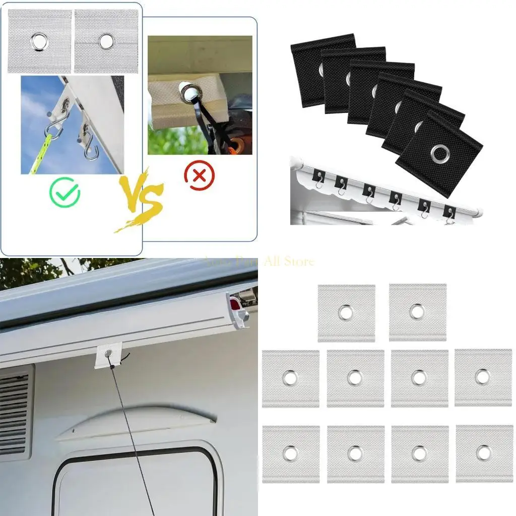 

J0MA Camping Tiping Accessories Tiping Eylet Wanting для трубопровода