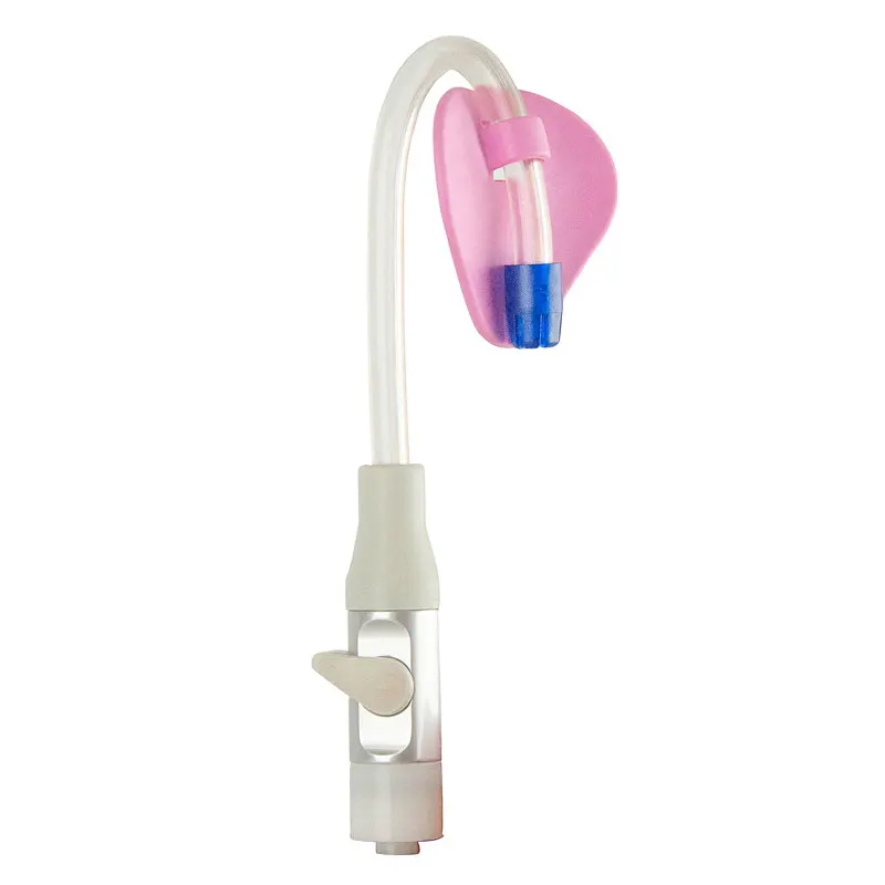 50 قطعة/الحقيبة أنبوب شفط الأسنان حامل أنبوب اللعاب القاذف HVE أنبوب الموضع الأوتوكلاف #6