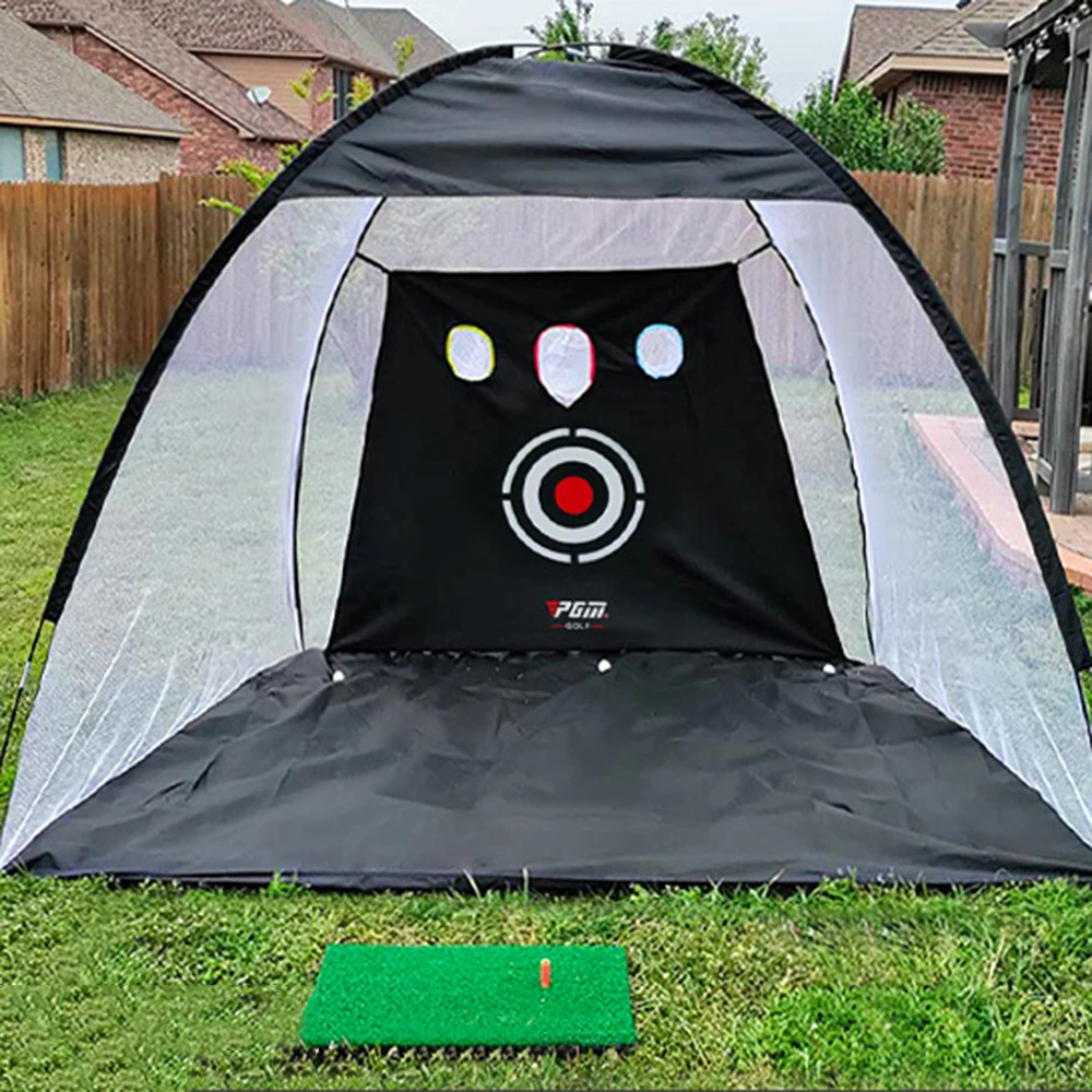 PGM Rete per pratica da golf Gabbia per tenda da golf Rete per pratica di altalena Rete da golf per interni Rete da pratica per tenda da golf da 2 m/3 m
