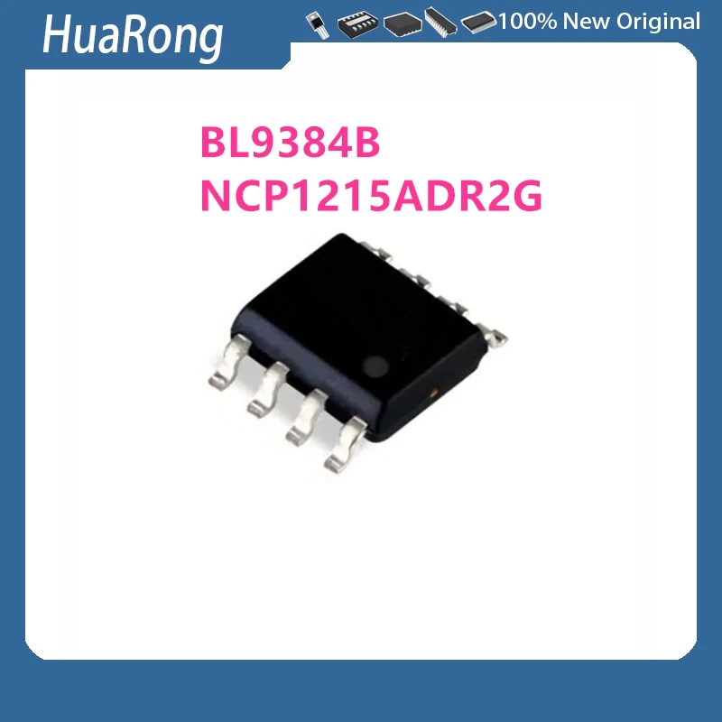 

10Pcs/Lot BL9384B BL9384 NCP1215ADR2G NCP1215A 1215A SOP8