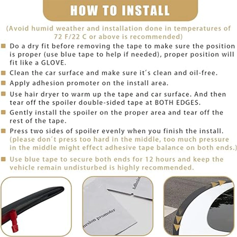 For Tesla Model Y 2023 ABS Carbon Fiber Wings Original High-performance Spoiler Model 3 2017-2023 Exterior Accessories