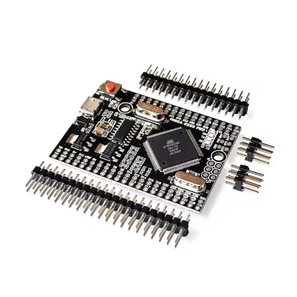Enhanced Mega2560 Pro ATmega2560 16AU Development Board CH340G Converter Module For Arduino Programming Automation Learning Kit