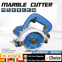 1200W Marble Cutter Ceramic Tile Cutting Machine Tile Saw Power Tile Masonry Saw 0-45 Degree Bevel Cutting 0-32 Depth Adjusting