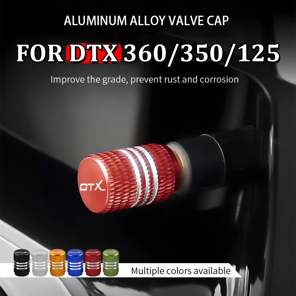 Motorcycle Tire Valve Cover Aluminum Alloy Dustproof Caps for Kymco DTX 360 Accessories DTX360 DTX125 DTX350 DTX 125 350