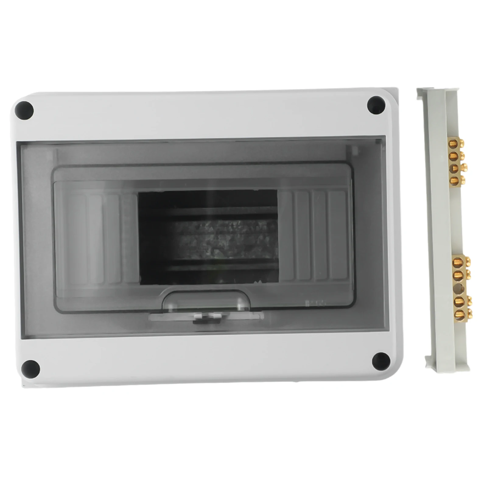 

Surge Protection Outdoor Waterproof Distribution Box Modules Row Waterproof Fuse Box Suitable External Dimensions