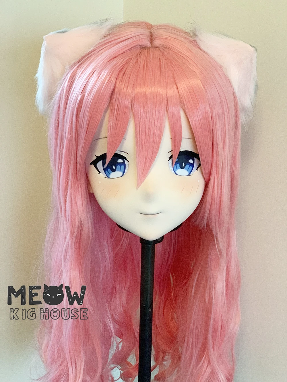 

(STK08) Stock PLA Material Full Head Lockable Crossdress Male to Female Japanese Cartoon Anime Game Character Kigurumi Mask