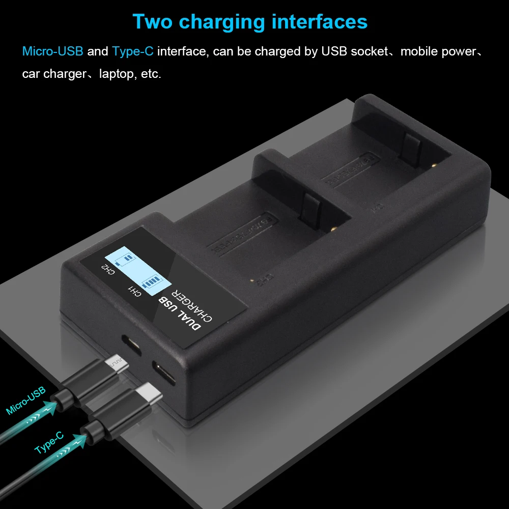 PALO NP-F970 NP-F960 Battery Charger LCD Dual Charger for Sony NP F970 F960 F550 F570 camera battery