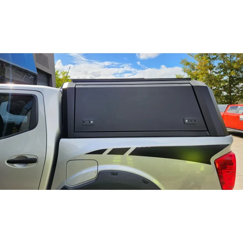 4X4 Multifunctional Aluminum Truck Topper Cover Hardtop Camper Pickup For NAVARA NP300 DC 2015-2024 HYBRID CANOPY