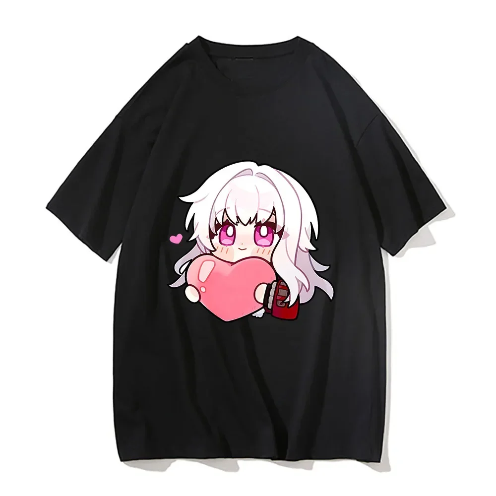 

Clara Honkai Star Rail T-shirt Women Kawaii Cute Girl Tshirts Unisex Tee Shirt Female Harajuku 2024 New Summer Y2k Clothing Tops