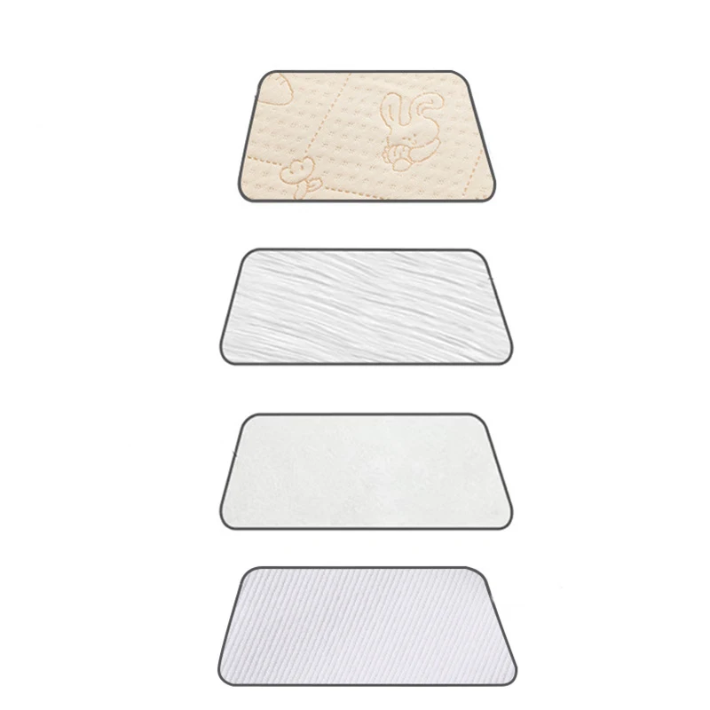 Essentials Reusable Changing Mat Waterproof Soft Surface Diaper Mattress Cotton Floor Play Mat Home Use