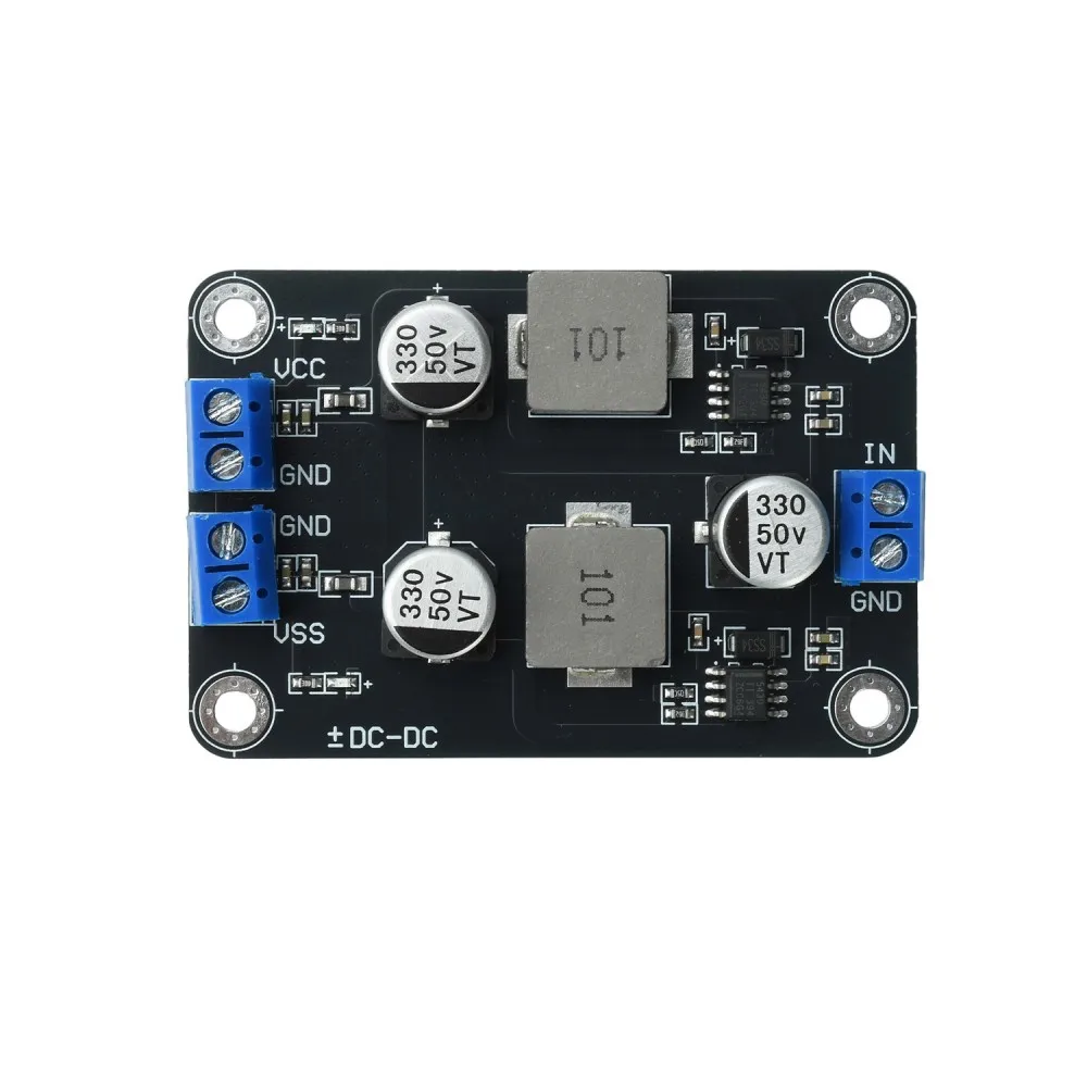 TPS5430 DC-DC Step Down Power Module 6-30V Input to ±5V Dual Output 1A Low Ripple 500KHz Module Overcurrent Thermal Protection