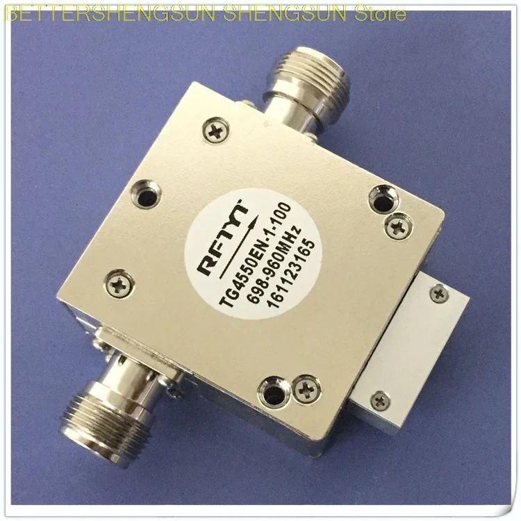 698-960MHz high power RF coaxial isolator Circulator N type one-way conveyor