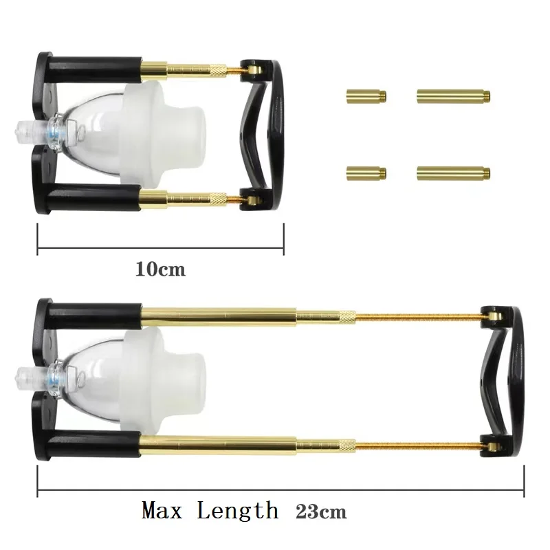 Pump Pro-Ex-tender Enlarger Stretcher Bending Correct Tension Enhancer Traction Enlargement with Vacuum Cup