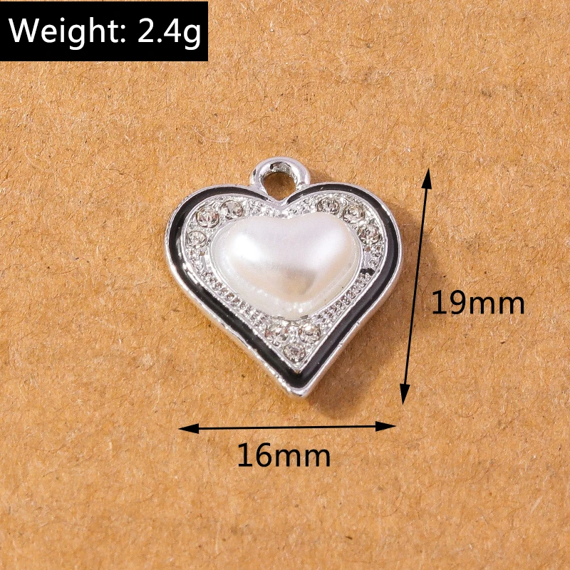 10 Stück 17*20mm Funkelnder Kristall CZ Schneeflocke Charms Anhänger für Schmuckherstellung DIY Ohrringe Halskette Zubehör Zubehör – Detail 9