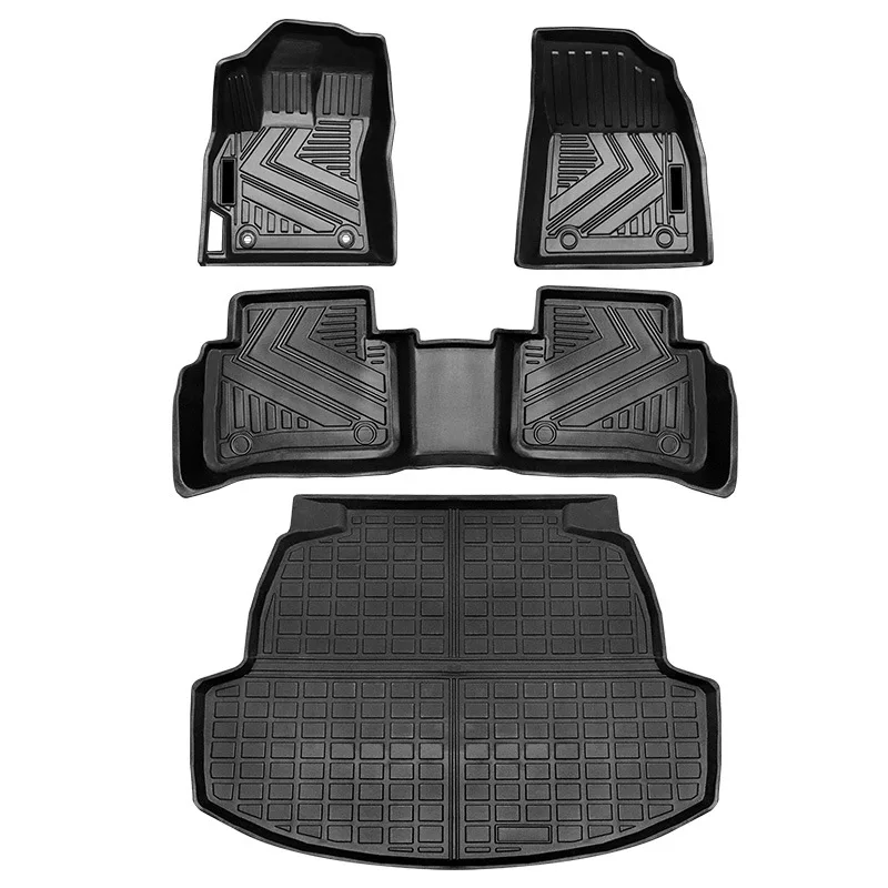 For 2019-2022  Corolla TPE Floor Mats & Trunk Mat | Scratch-Resistant Waterproof Odorless | 3D Custom Fit