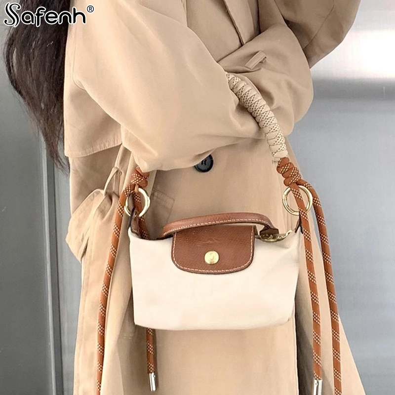 1Pc Bag Strap For DIY Handmade Woven Rope Tote Bag Strap Mini Bag Woven Strap Bag Transformation Bag Accessories